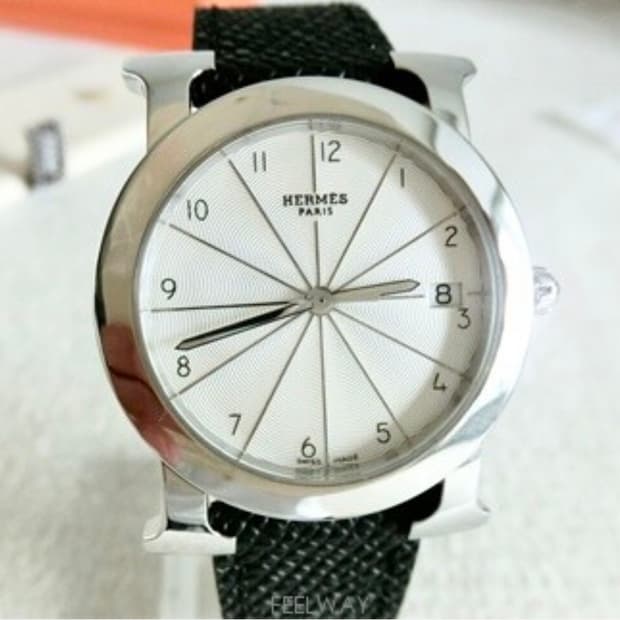 에르메스 론도 HR1.510 여성용 중형 사이즈 30mm 쿼츠