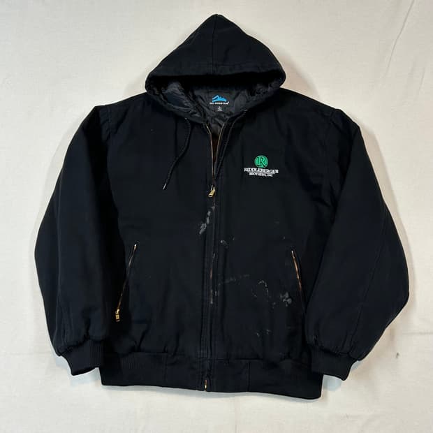 XL) Mountain USA 워크웨어 덕 캔버스 액티브 자켓