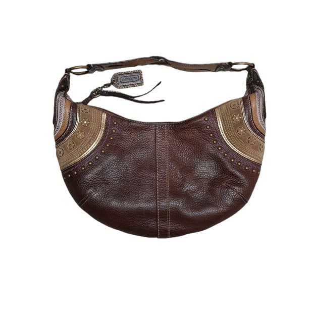 코치 00's 빈티지 에스닉 호보백