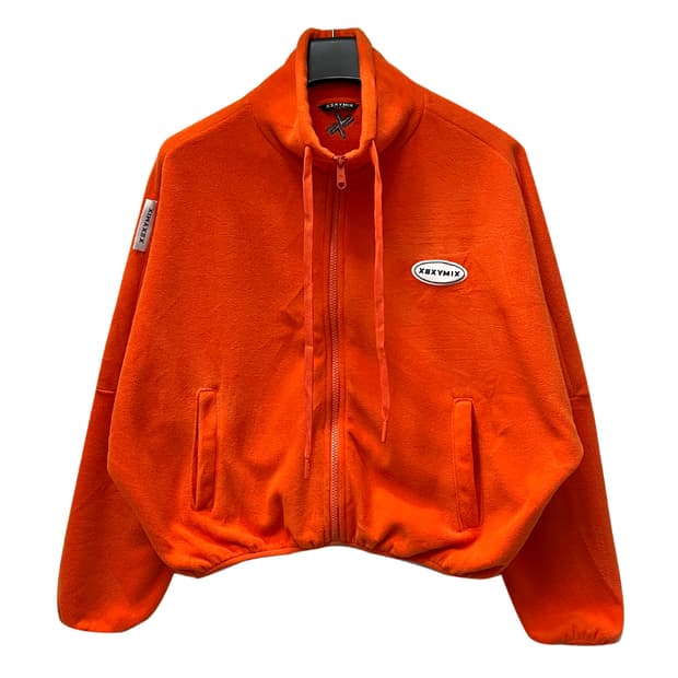 젝시믹스 오버핏 플리스 집업 자켓 S