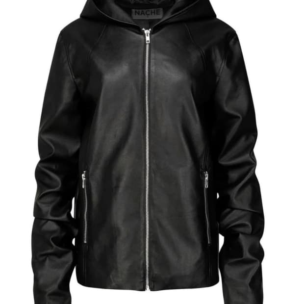 Nache hoodie leather jacket 구해요
