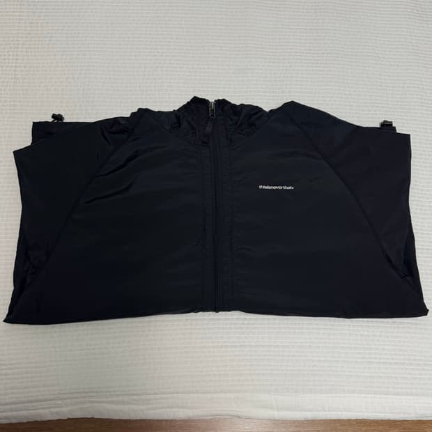 [XL] 디스이즈네버댓 25fw SP-로고 윈드브레이커 블랙