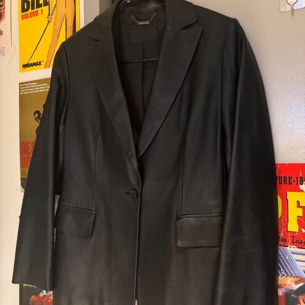 Enc 양가죽 레더 자켓 66