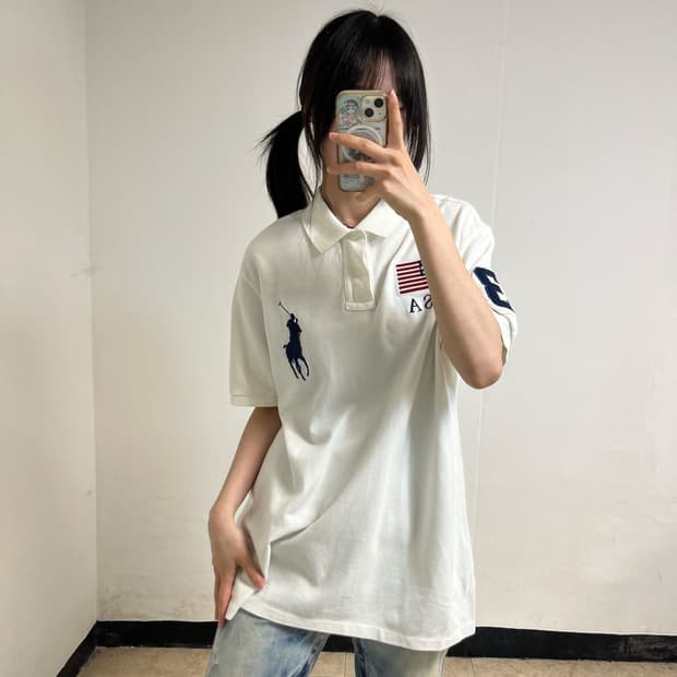Polo Big Pony USA Collar Tee
