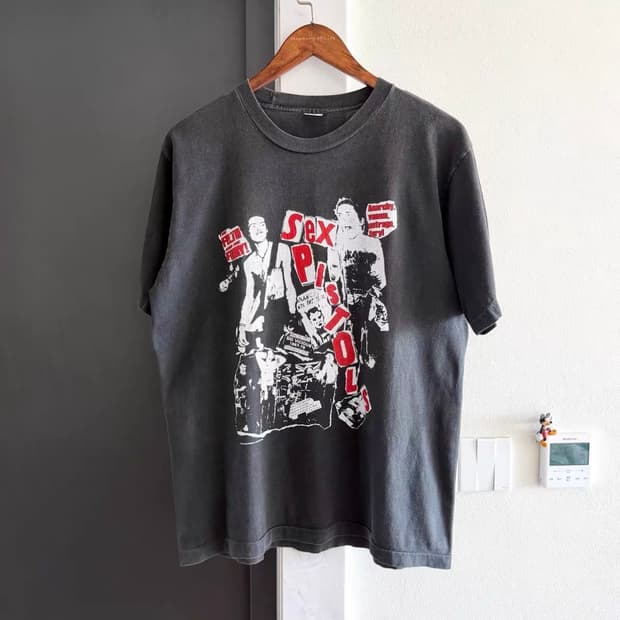 빈티지 90s Sex Pistols 티셔츠