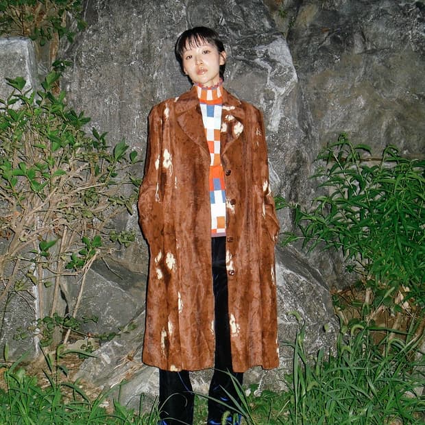 Leopard fur coat