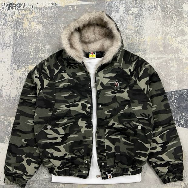 베이프 카모플라쥬 자켓