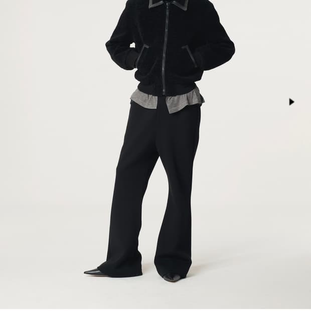 렉토 Recto 콘트라스트 파이핑 벤 점퍼