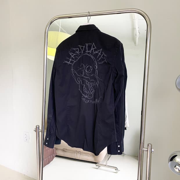 디젤 웨스턴 자수 셔츠