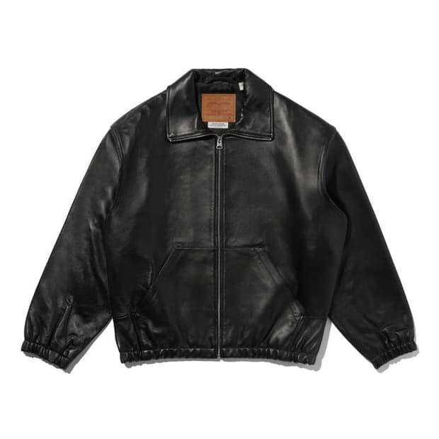 Levis PremiumBlack leather sports jacket