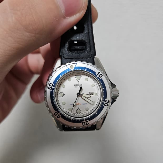 세이코 다이버 2625 쿼츠 시계 Seiko Diver Quartz