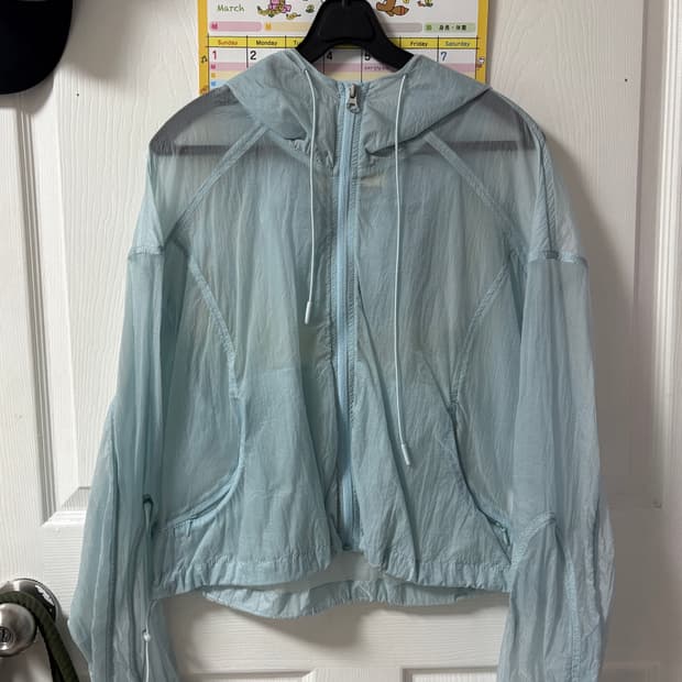 인사일런스 나일론 라이트 윈드브레이커 경량 바람막이 M