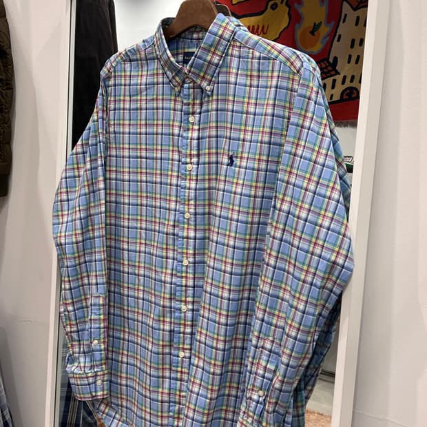 Polo ralph lauren 폴로 랄프로렌 마드라스 체크 셔츠