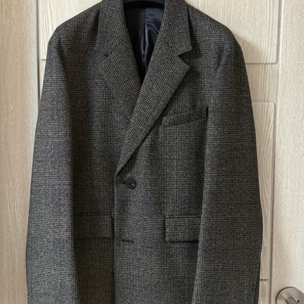 우영미 메인체크자켓 셋업 (착샷포함)