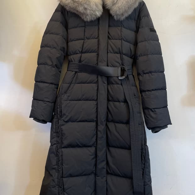 에고이스트 사가폭스퍼 벨티드 구스다운 여성롱패딩66 벨트패딩:)