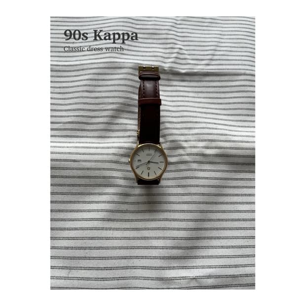 90s 카파 클래식 드레스 워치