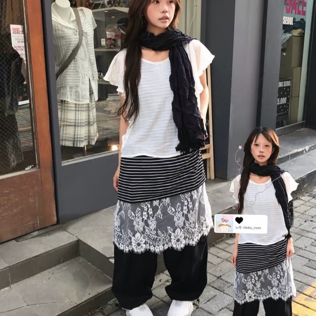 𖤐너드 레이어드 코디set𖤐 