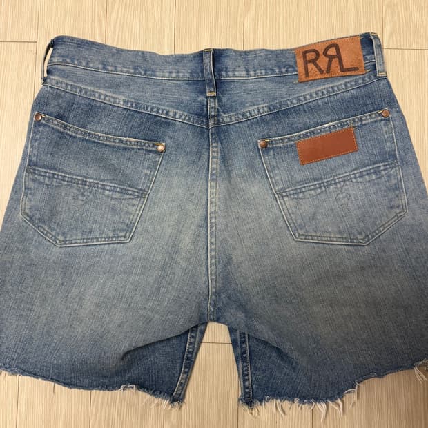 RRL Byran denim shorts