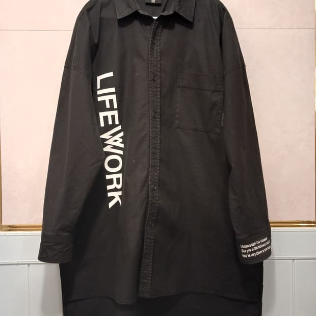 라이프워크 정품 여성 봄가을 셔츠 free 사이즈