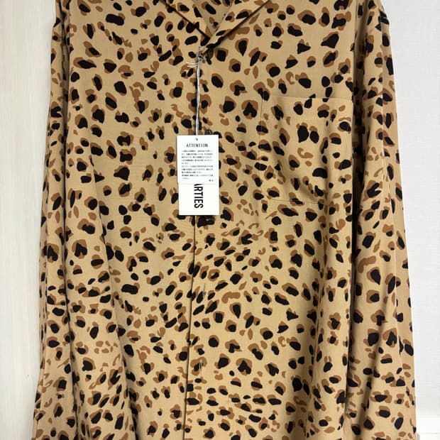 와코마리아 레오파드 셔츠