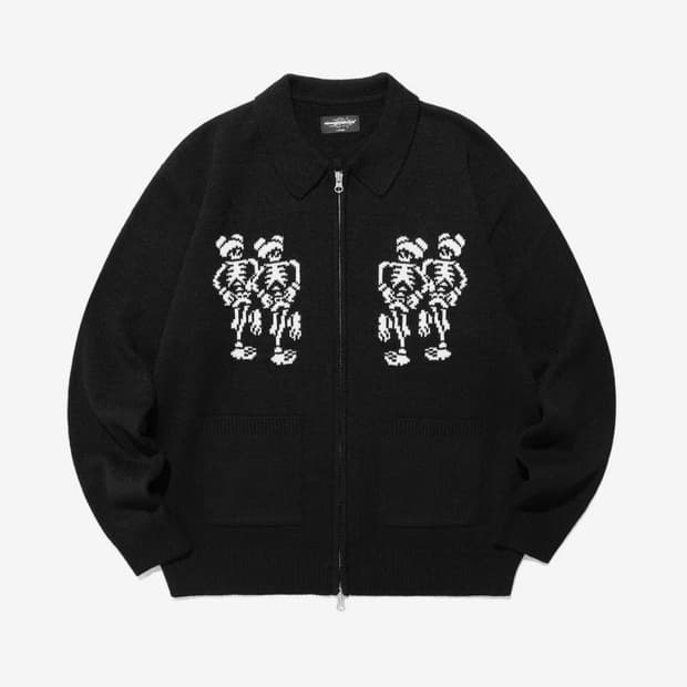 나이스고스트클럽 니트집업