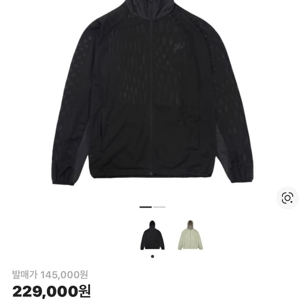 산산기어 산산 BLF 메쉬 자켓 블랙 - 22SS