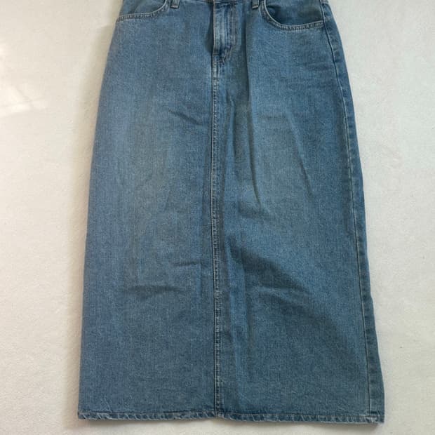 바온 롱 데님스커트