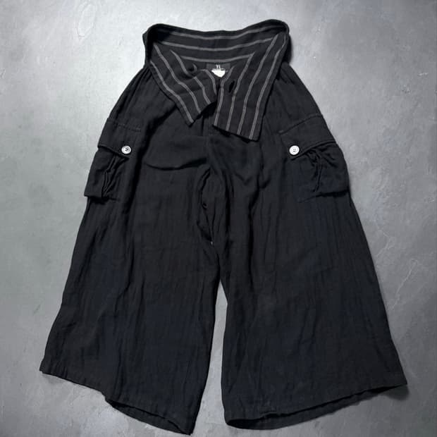 Y‘s Yohji Yamamoto Foldover Hakama Pants