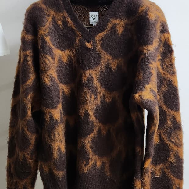 남이서팔 모헤어 브이넥 니트 M