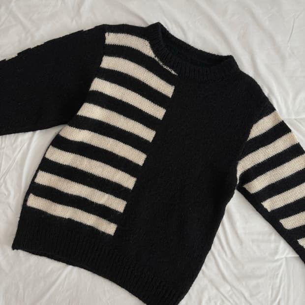 striped sweater 스트라이프 니트