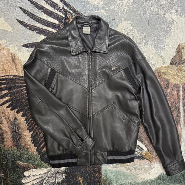 2000s 나이키 NSW 양가죽 자켓 (레어)