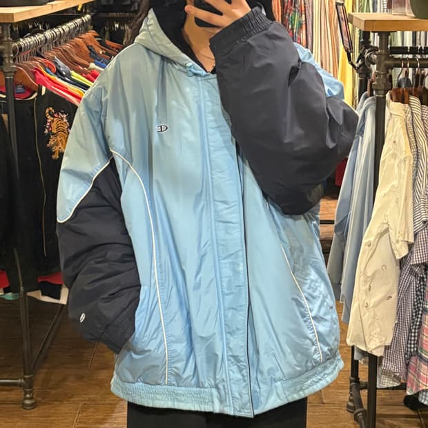 [HI] 챔피온 투톤 배색 점퍼