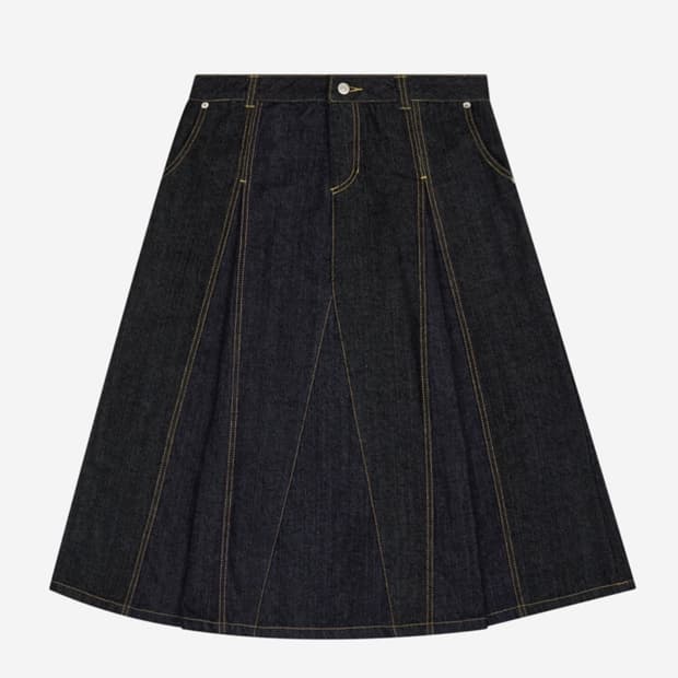 사파리스팟 TWO DENIM LONG SKIRTS