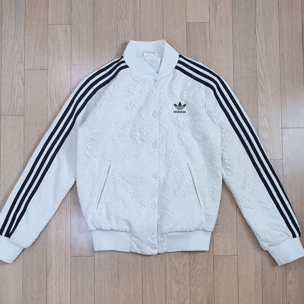 아디다스 우먼스 컬리지 져지 L _ 여성, 실측 확인 일판