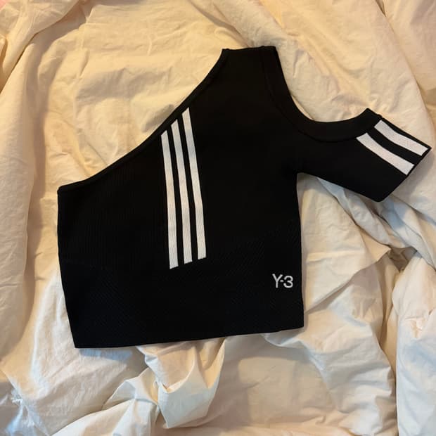 아디다스 y-3 원숄더 탑