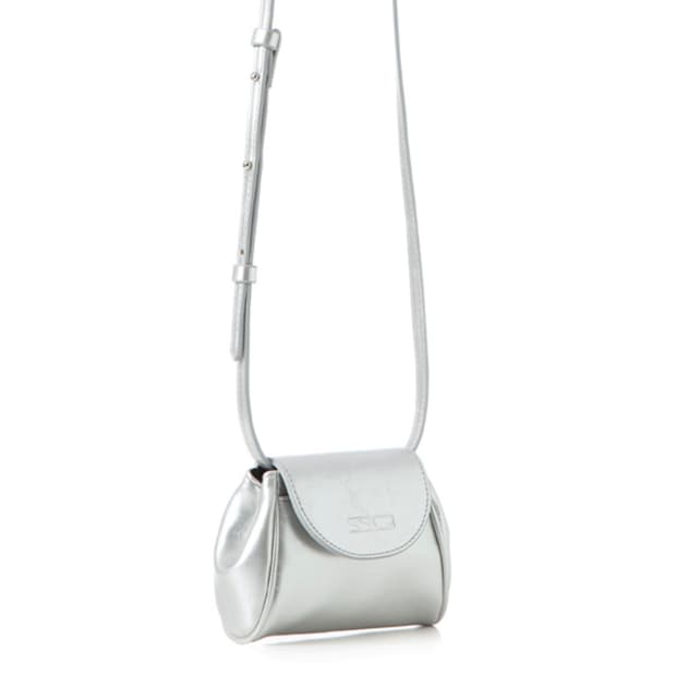 크로스백 미니백 실버