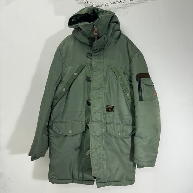 M 크리틱 카키 N3B 야상점퍼