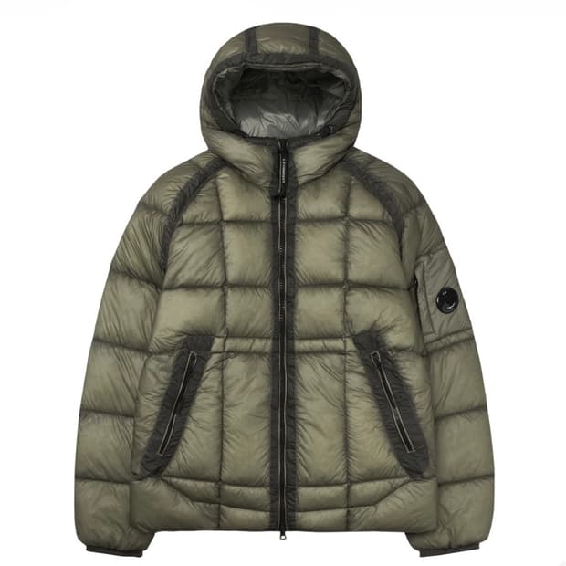 [XL] (새상품)CP컴퍼니 25FW DD쉘 패딩 펀가이 그레이