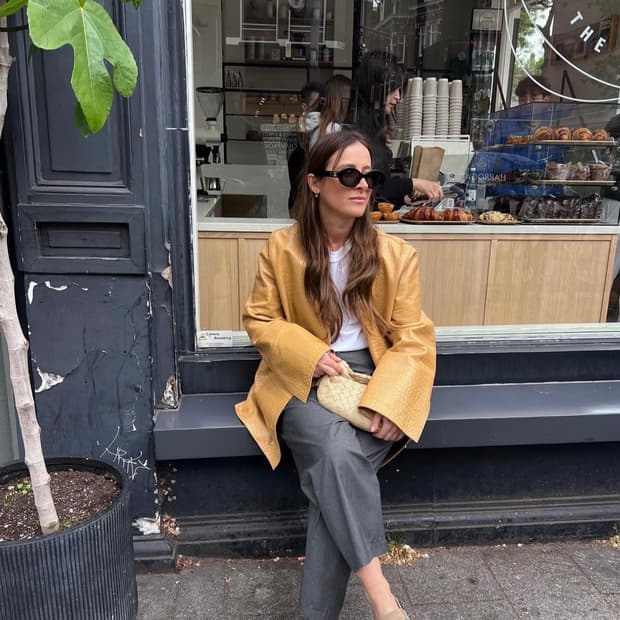 Toteme 토템 크록 가죽 자켓 새상품