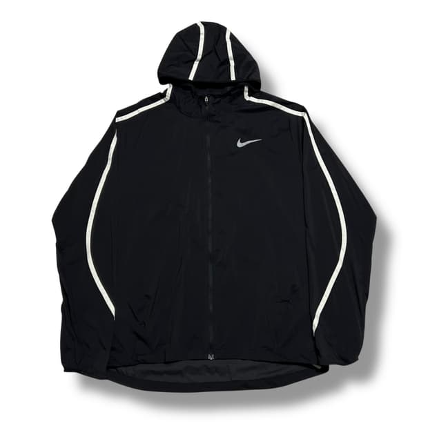 Nike 러닝 블랙 후드 바람막이