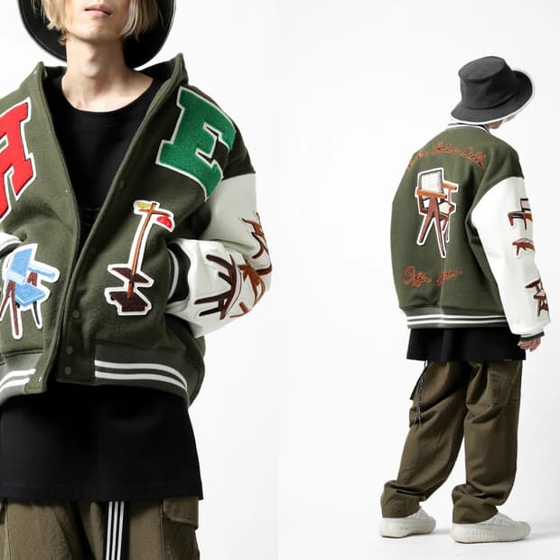 레디메이드 체어 바시티 자켓 사이즈 3