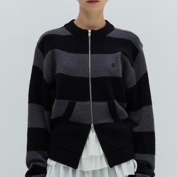 버뮬라 집업 가디건