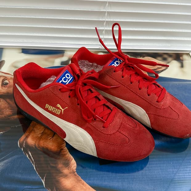 PUMA 푸마스피드캣 OG 레드 265 스니커즈