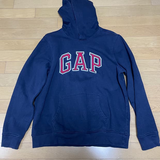 L GAP 기모 후드티