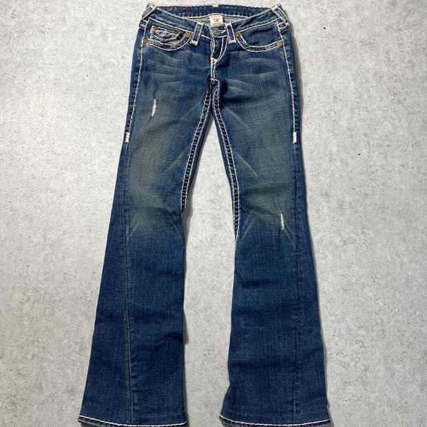 [25] True Religion 트루릴리전 로우라이즈 부츠컷 데님팬츠