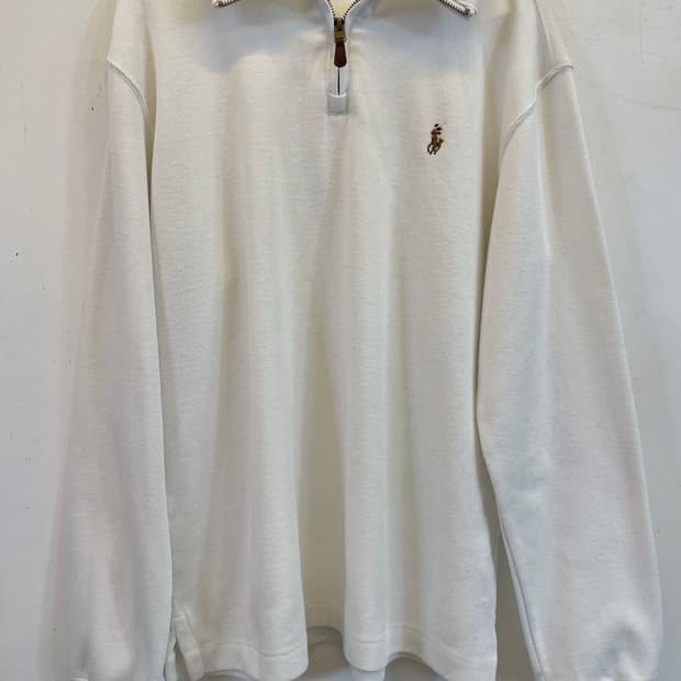 정품 폴로랄프로렌 니트 하프집업 반집업 폴로니트M (큐알인증가능) 