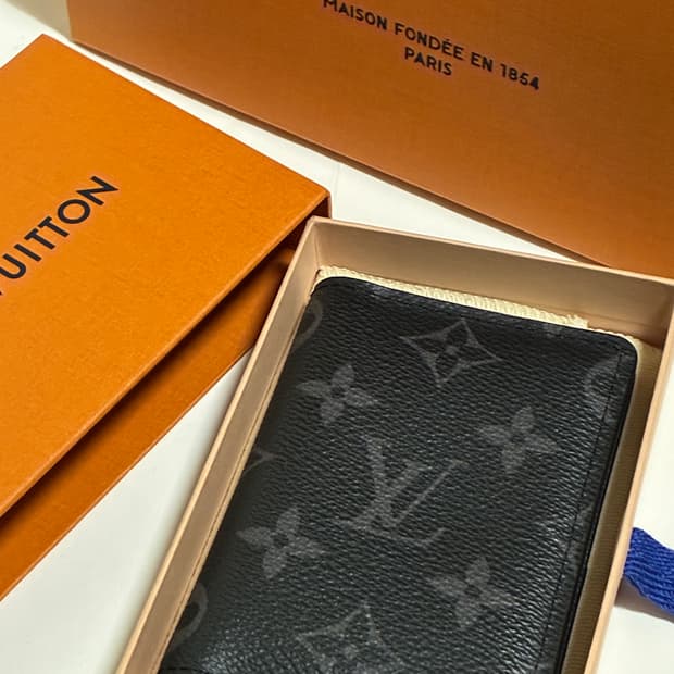 [정품/풀구성] 루이비통 모노그램 이클립스 카드지갑
