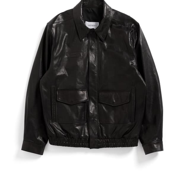 해칭룸 램스킨 a2 레더자켓