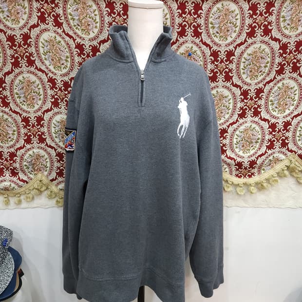 폴로 랄프로렌 빅포니 스키와펜 반집업 맨투맨
​
