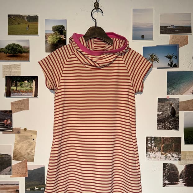 adidas 스트라이프 후드 티셔츠